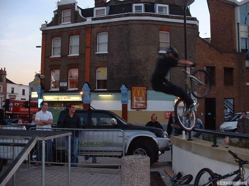 London bike show gap.............