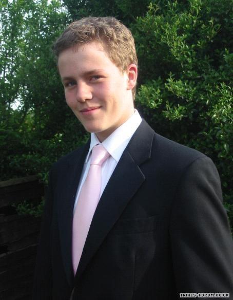 Me just before my leavers ball