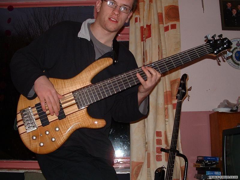 Mark's new bass :D