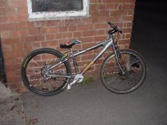 my robbed bike...