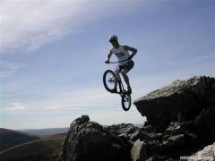 Training on local rocks.