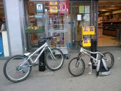The bikes