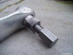 Home made crank tool