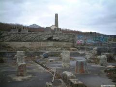 old mine workings at wheal kitty