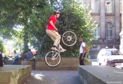 gap outside the libary in leeds