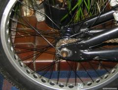 home drilled wheel