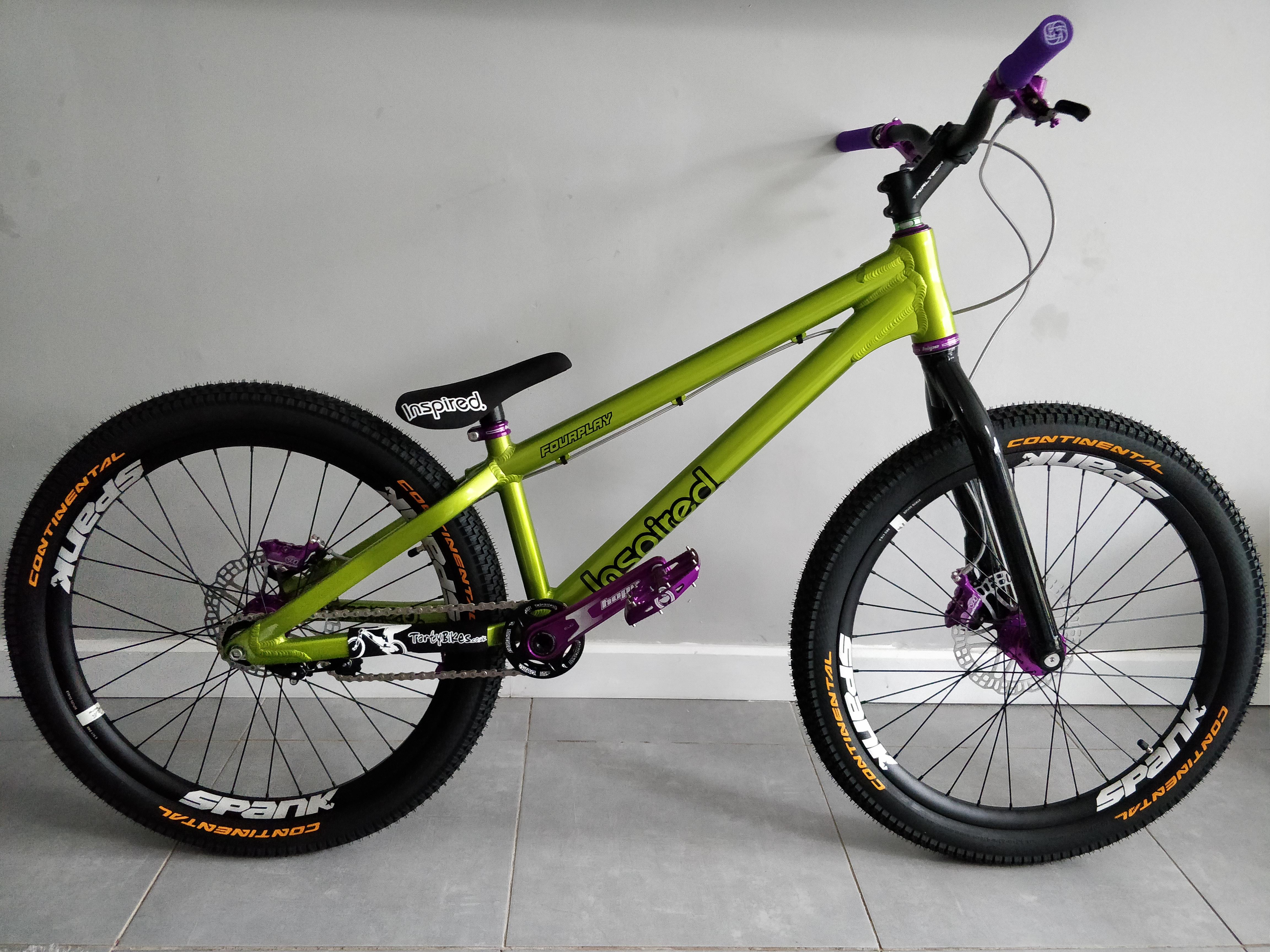 Inspired fourplay store trials bike